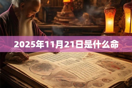 2025年11月21日是什么命
