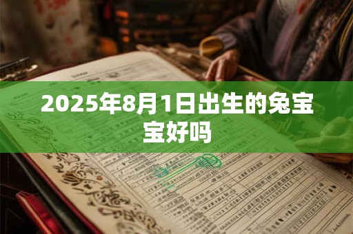 2025年8月1日出生的兔宝宝好吗