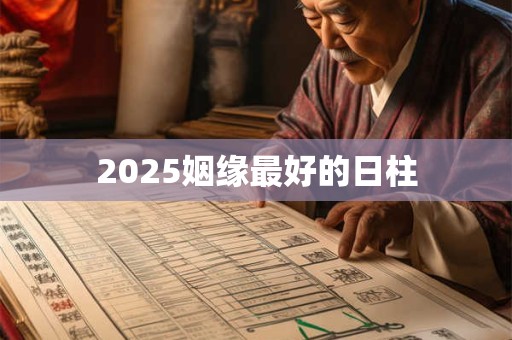 2025姻缘最好的日柱