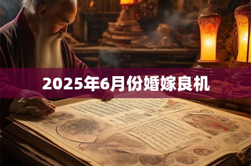 2025年6月份婚嫁良机