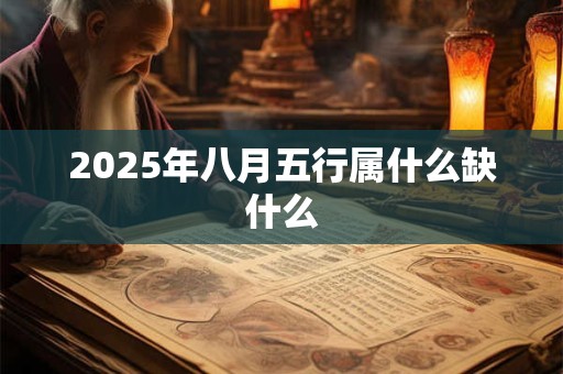 2025年八月五行属什么缺什么
