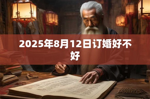 2026年8月12日订婚好不好