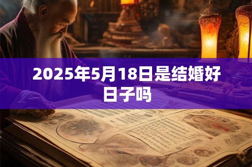 2025年5月18日是结婚好日子吗