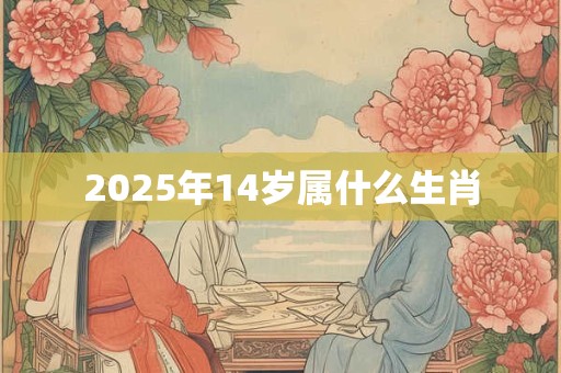 2025年14岁属什么生肖
