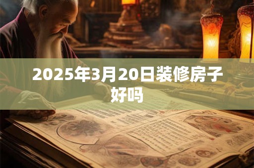 2025年3月20日装修房子好吗