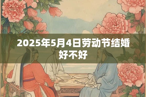 2025年5月4日劳动节结婚好不好