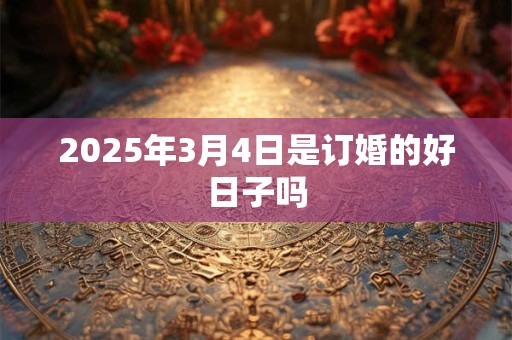 2025年3月4日是订婚的好日子吗