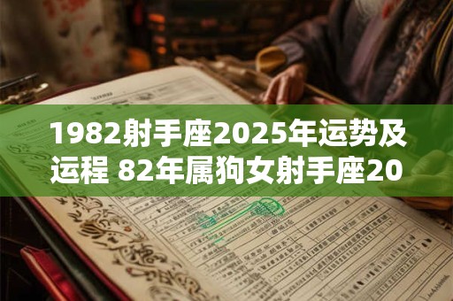 1982射手座2025年运势及运程 82年属狗女射手座2025年的运势