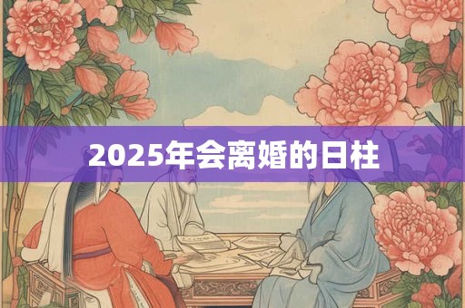 2026年会离婚的日柱 2026年会离婚的日柱