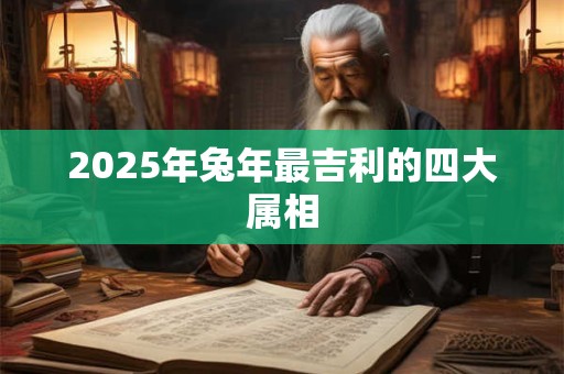 2025年兔年最吉利的四大属相