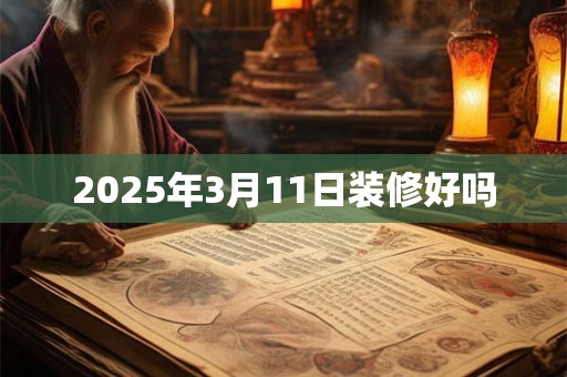 2025年3月11日装修好吗