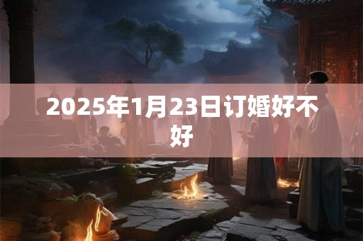 2025年1月23日订婚好不好