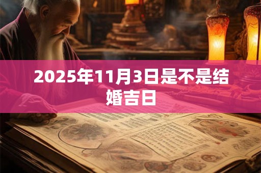 2025年11月3日是不是结婚吉日