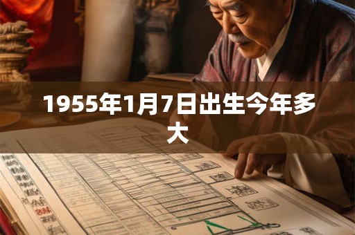 1955年1月7日出生今年多大