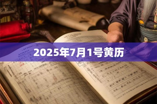 2025年7月1号黄历