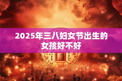 2025年三八妇女节出生的女孩好不好