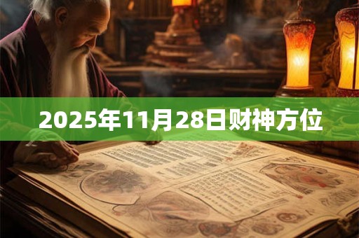 2025年11月28日财神方位
