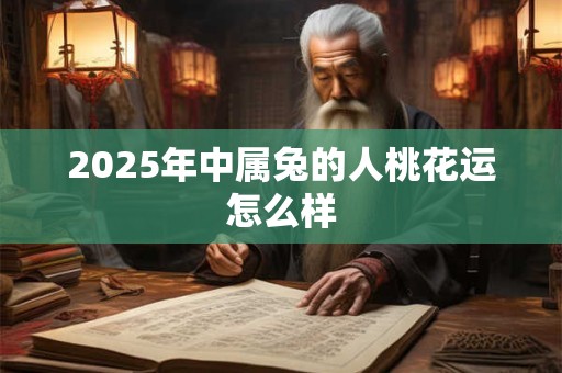2025年中属兔的人桃花运怎么样