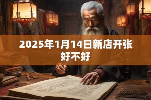 2025年1月14日新店开张好不好