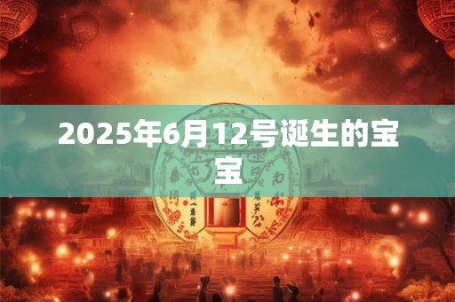 2025年6月12号诞生的宝宝