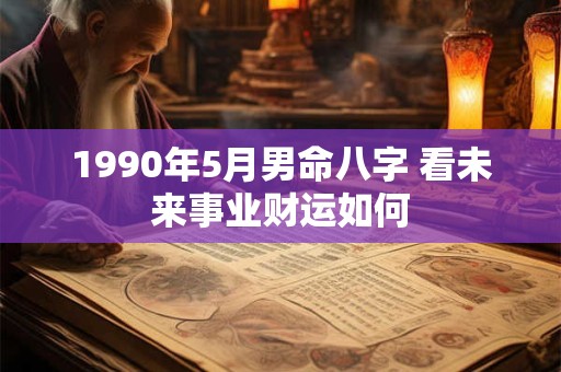 1990年5月男命八字 看未来事业财运如何