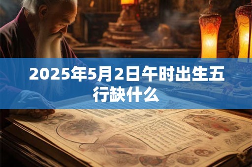 2025年5月2日午时出生五行缺什么