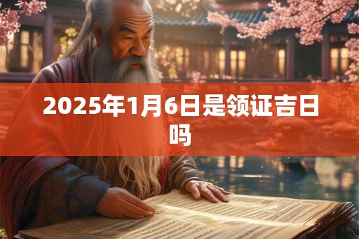 2025年1月6日是领证吉日吗
