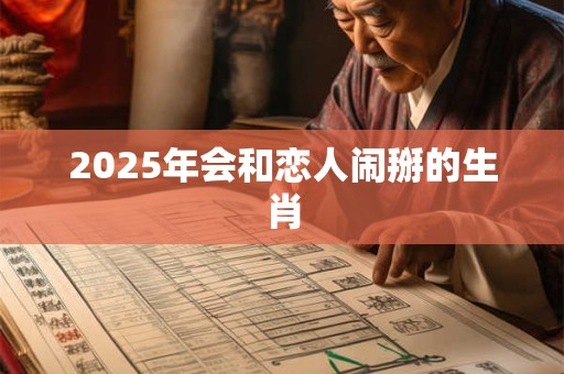2025年会和恋人闹掰的生肖