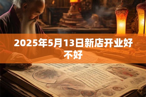 2025年5月13日新店开业好不好