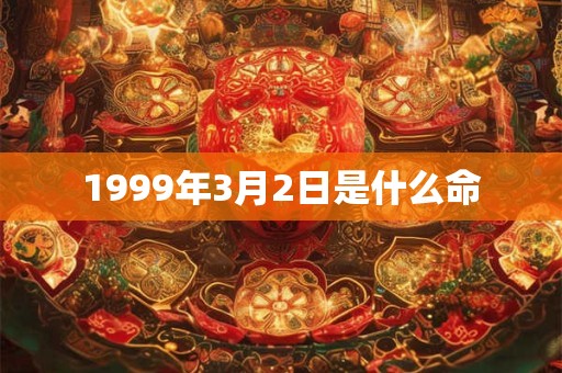 1999年3月2日是什么命