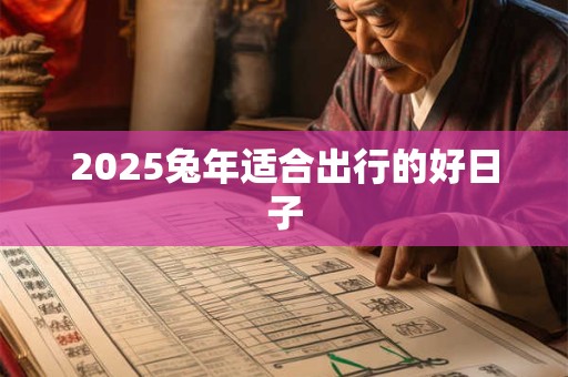 2025兔年适合出行的好日子