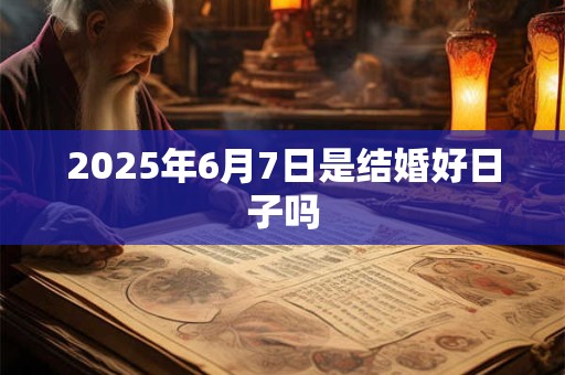 2025年6月7日是结婚好日子吗