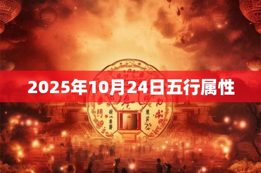 2025年10月24日五行属性