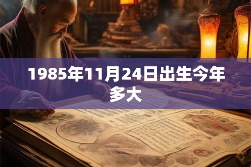 1985年11月24日出生今年多大