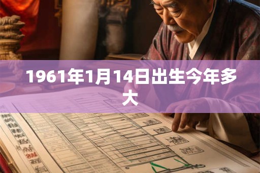 1961年1月14日出生今年多大