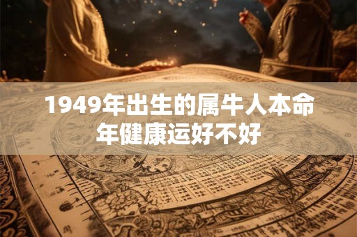 1949年出生的属牛人本命年健康运好不好
