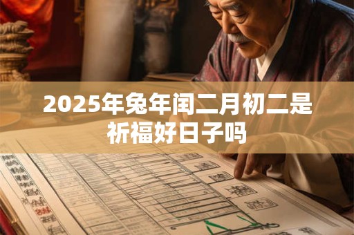 2025年兔年闰二月初二是祈福好日子吗