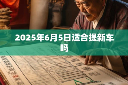 2025年6月5日适合提新车吗