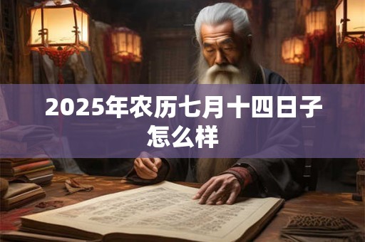 2026年农历七月十四日子怎么样
