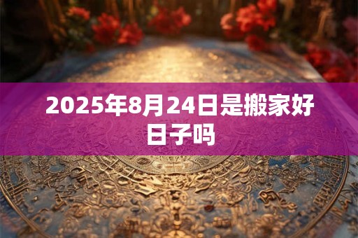 2025年8月24日是搬家好日子吗