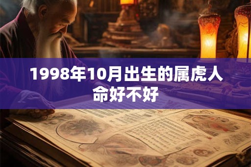 1998年10月出生的属虎人命好不好