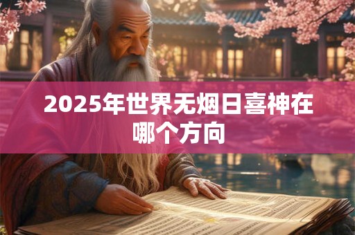 2025年世界无烟日喜神在哪个方向