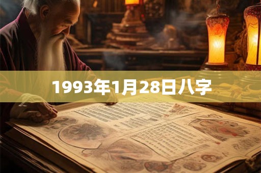 1993年1月28日八字