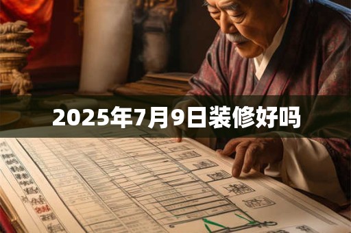 2025年7月9日装修好吗