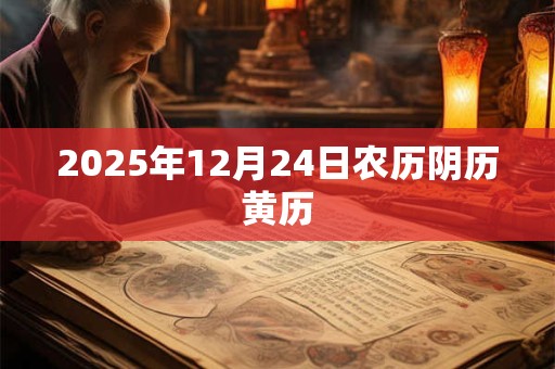 2025年12月24日农历阴历黄历