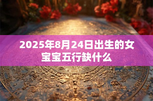 2025年8月24日出生的女宝宝五行缺什么