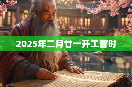 2025年二月廿一开工吉时