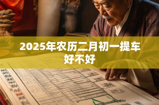 2025年农历二月初一提车好不好