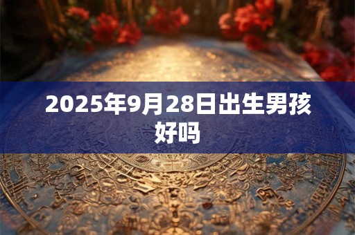 2025年9月28日出生男孩好吗