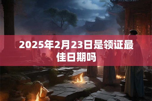 2025年2月23日是领证最佳日期吗